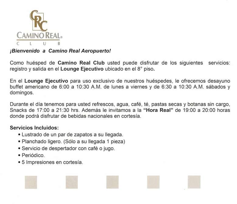 Hotel Camino Real Aeropuerto
