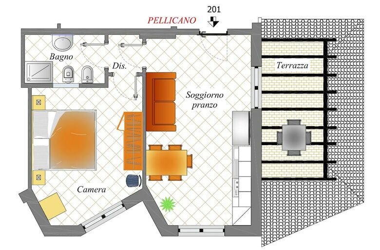 Apartamento Residence Il Cardellino