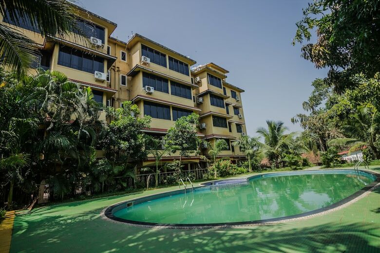 Apartamentos Oyo 22730 Home Pool View 1bhk Vagator Beach