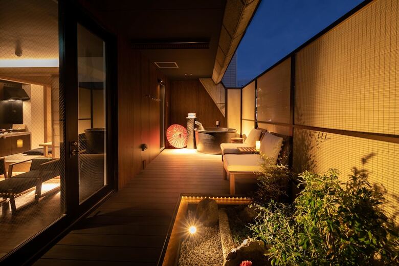 Apartamentos Konjaku-so Dotonbori Garden Spa Stay