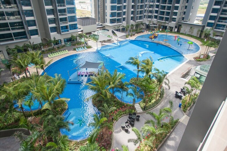 Apartamentos A2 Luxury Atlantis Family Suites- Pool View-jonker Melaka