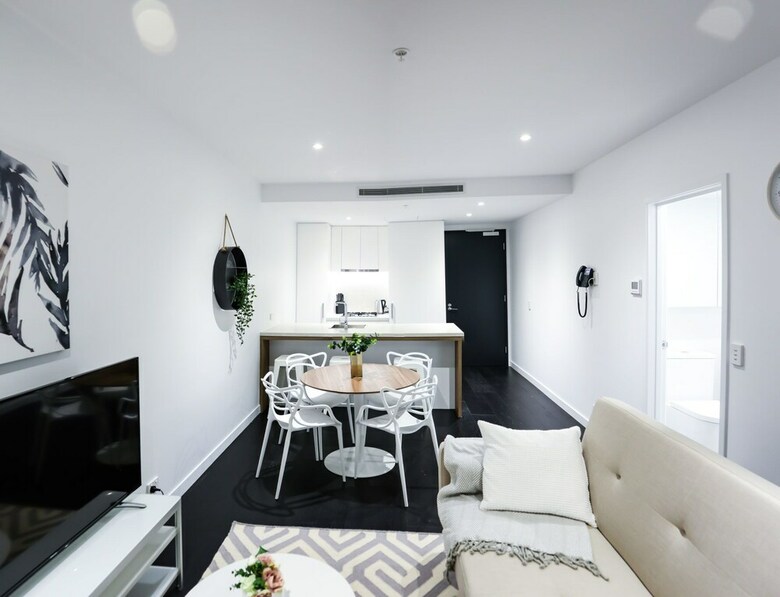 Apartamentos Stunning Apt With Infinity Pool & Gym
