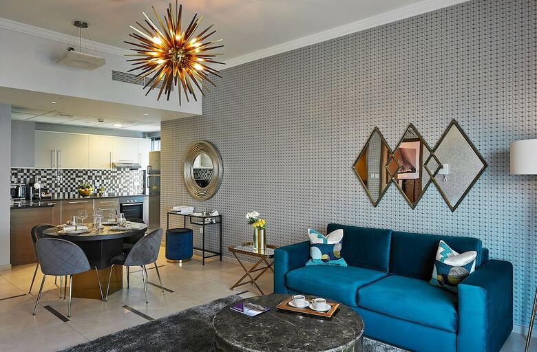 Apartamento Dream Inn 48 Burj Gate Gulf View