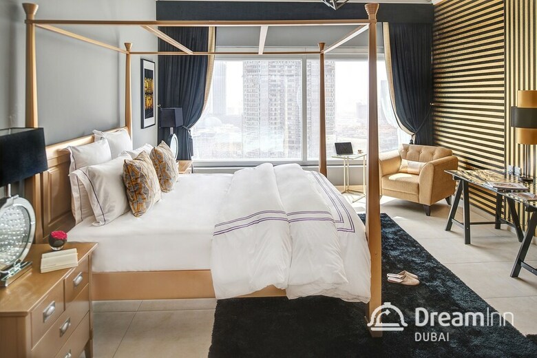 Apartamento Dream Inn 48 Burj Gate Gulf View
