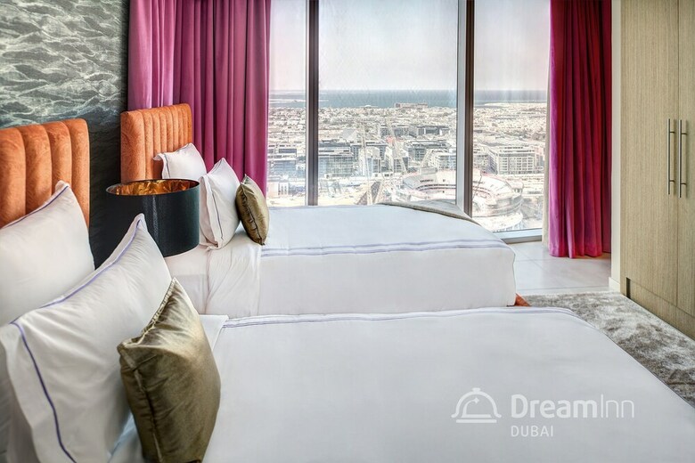 Apartamento Dream Inn 48 Burj Gate Gulf View