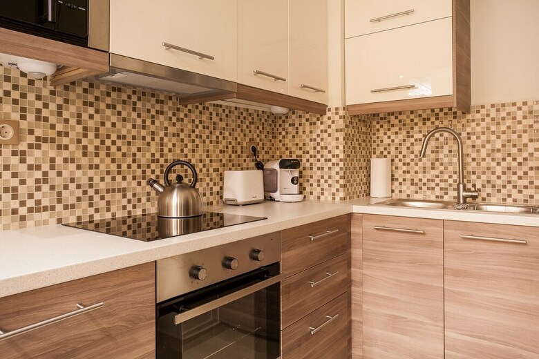 Gold And Blue Luxurious Apartment