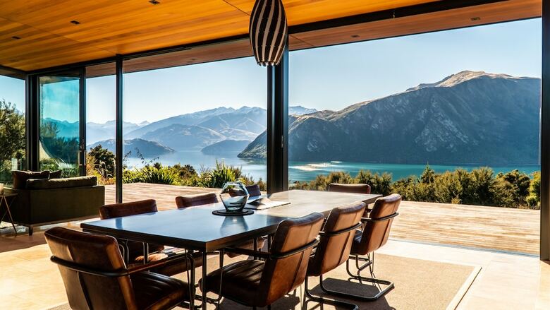 Breathtaking Views Of Lake Wanaka From This Architectural Designed Home