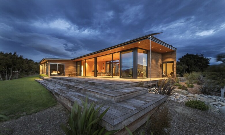 Breathtaking Views Of Lake Wanaka From This Architectural Designed Home