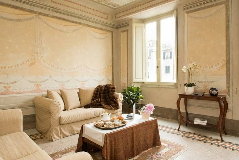Apartamento Palazzo Mazzini Camera Papavero