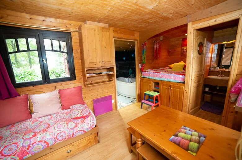 Cabana Roulotte Au Domaine Du Ch�ne Vert