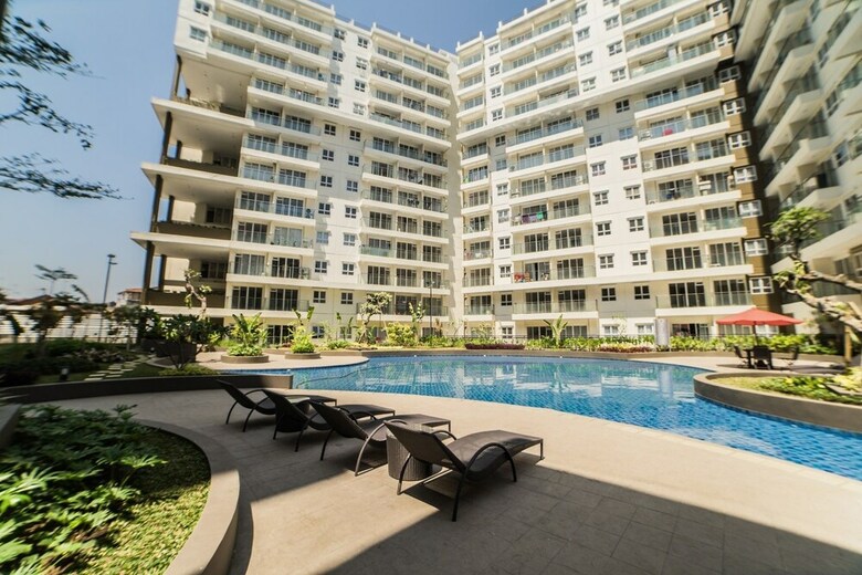 3br With Sofa Bed At Gateway Pasteur Apartment