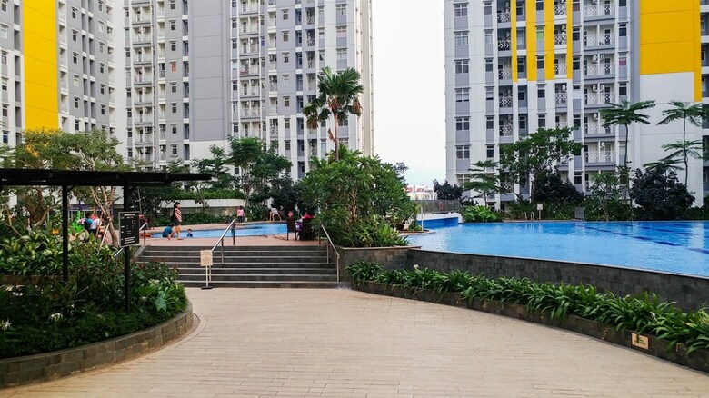 New Furnished Studio @ Springlake Bekasi Apartment