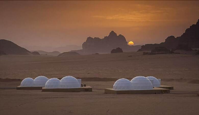Wadi Rum Ufo Luxotel - Campsite