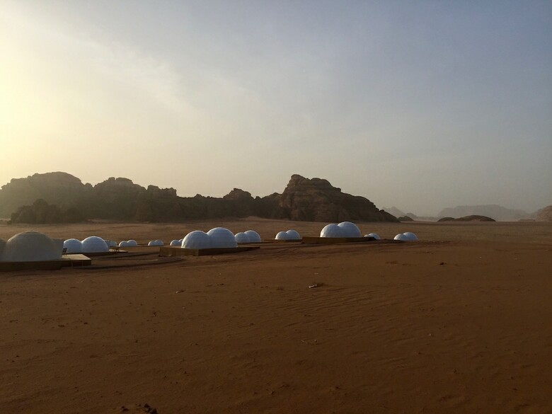 Wadi Rum Ufo Luxotel - Campsite
