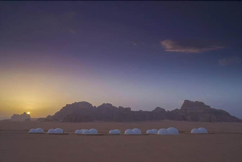 Wadi Rum Ufo Luxotel - Campsite