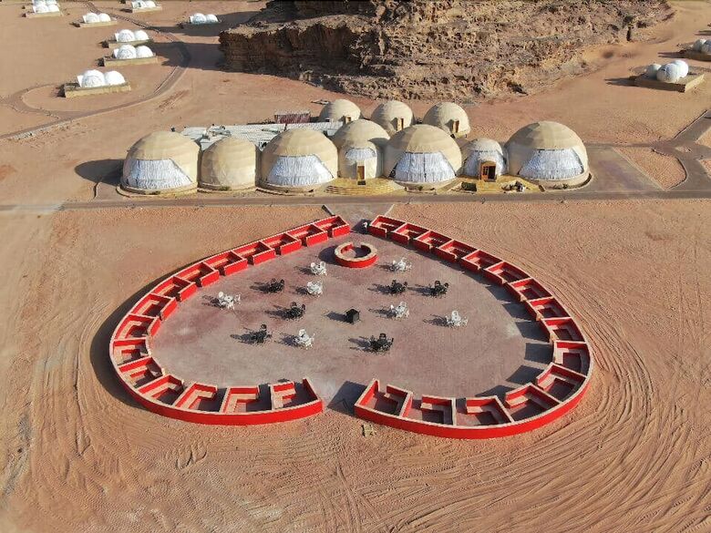 Wadi Rum Ufo Luxotel - Campsite