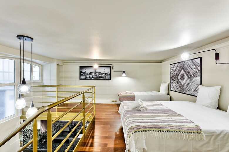 Apartamento 09 - Stylish Duplex Champs-elysees