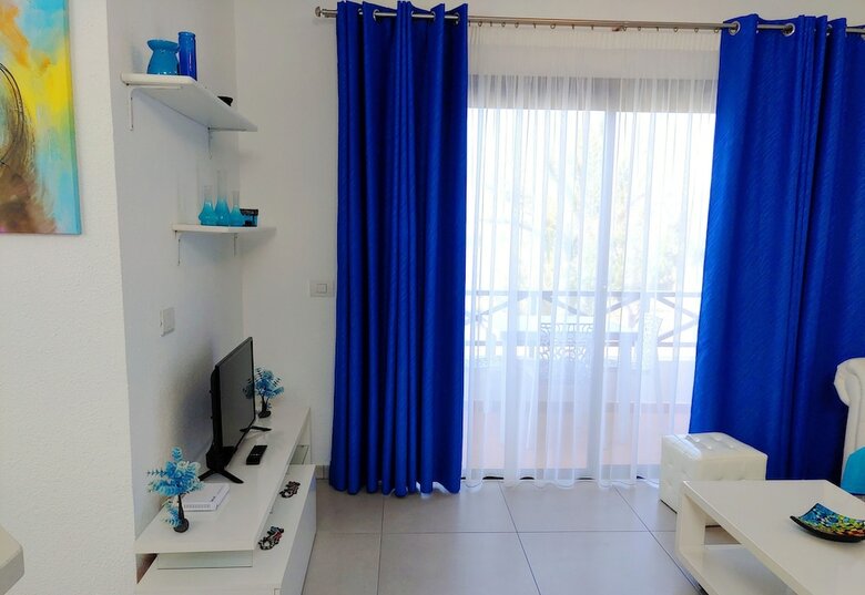 Blue Apartment In Don Jose