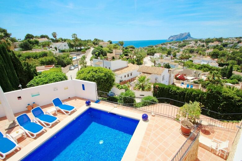 Argentario - Sea View Villa With Private Pool In Benissa