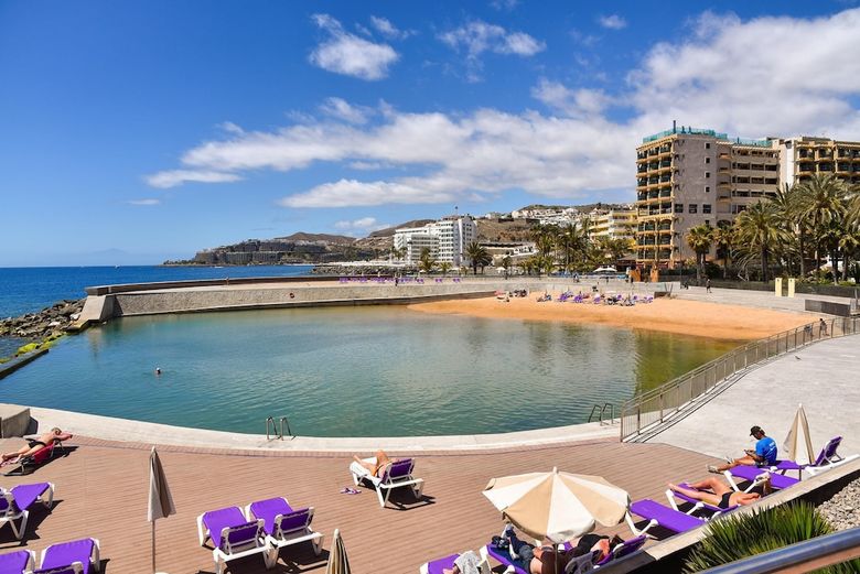 Beach Front Apartment In Arguineguin Mg/jm