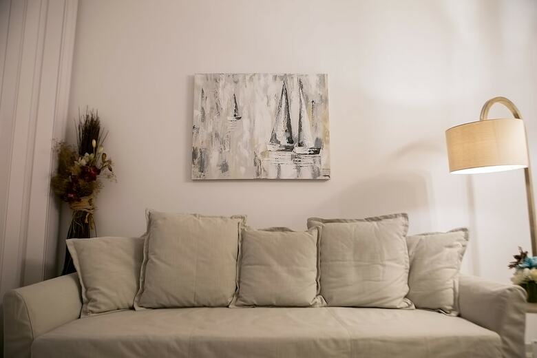 L' Apartment Blanc Dans Le Centre de Glyfada