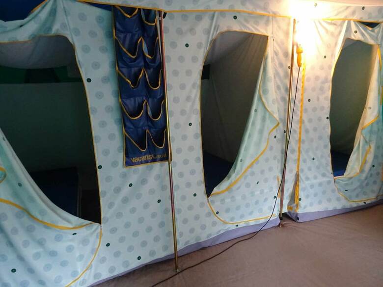 Camping Le Repaire - Tente Am�nag�e