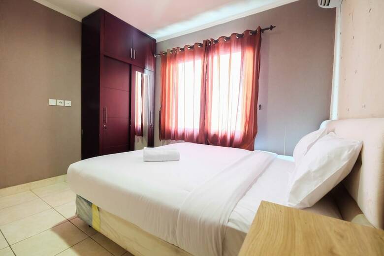 Modern 2br At City Home Apartment With Sofa Bed Near Moi