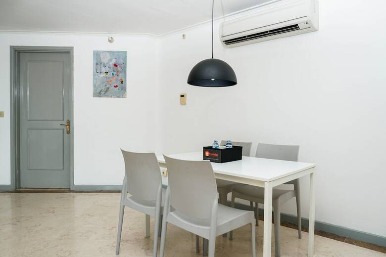 Spacious 3br With Balcony At Puri Casablanca Apartment