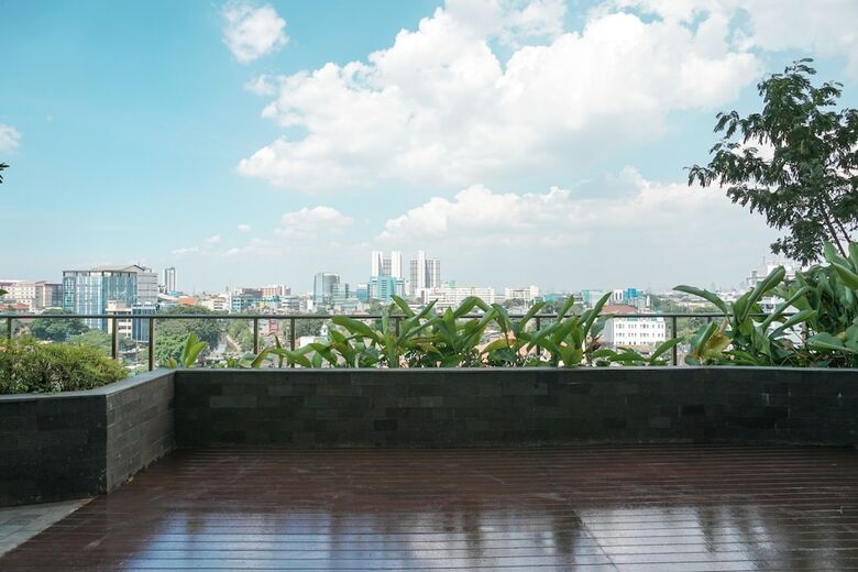 Tranquil 2br At Menteng Park Apartment