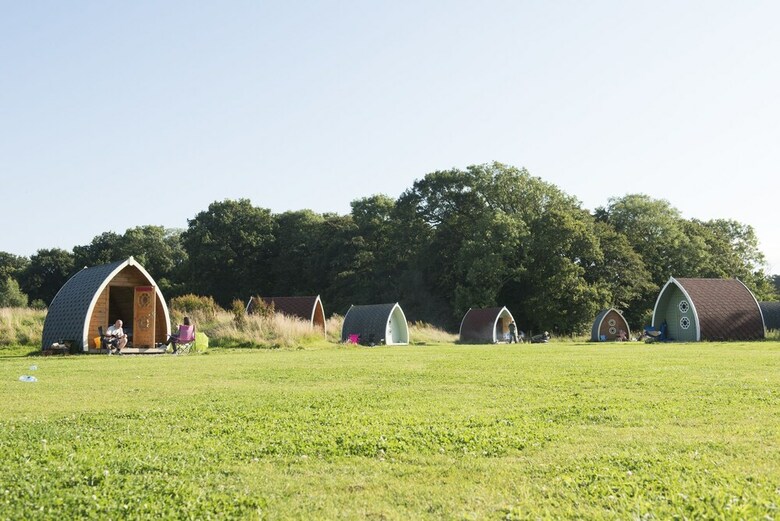 Camping Pod Near Lake