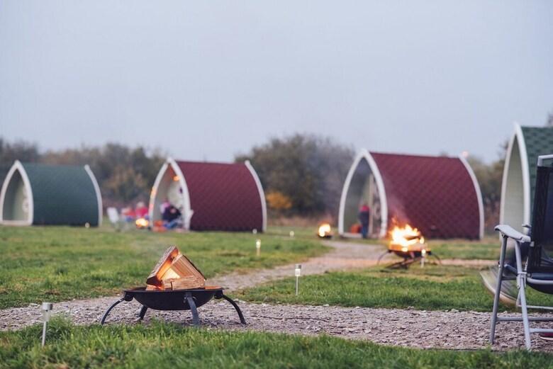 Camping Pod Near Lake