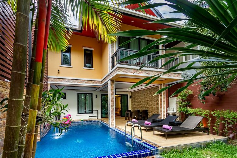 Villa Tropical Island Retreat - Bang Tao Beach, Pool, Pkg