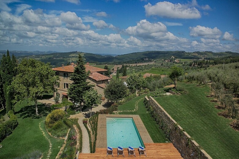 Luxury Chianti In La Rosa