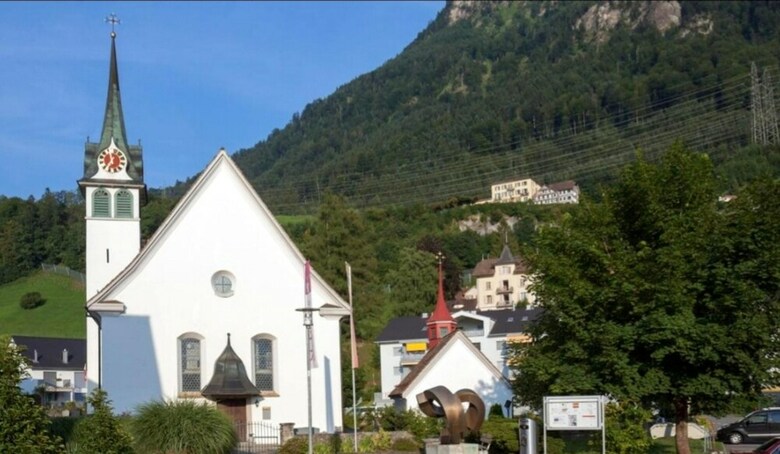 Apartamento Studio In Morschach, With Wonderful Mountain View And Wifi
