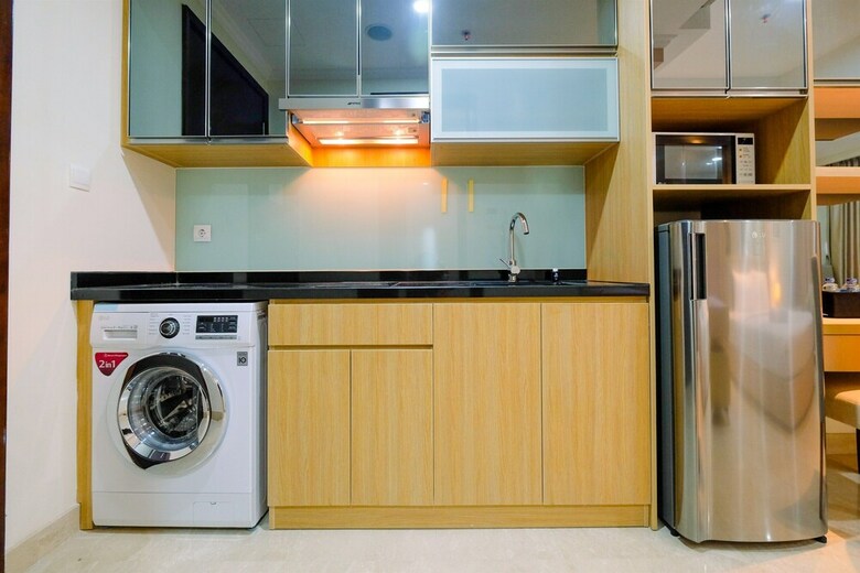 Minimalist With City View Studio @ Menteng Park Apartment