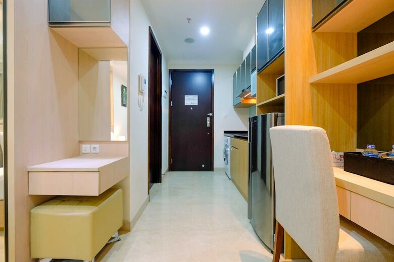 Minimalist With City View Studio @ Menteng Park Apartment