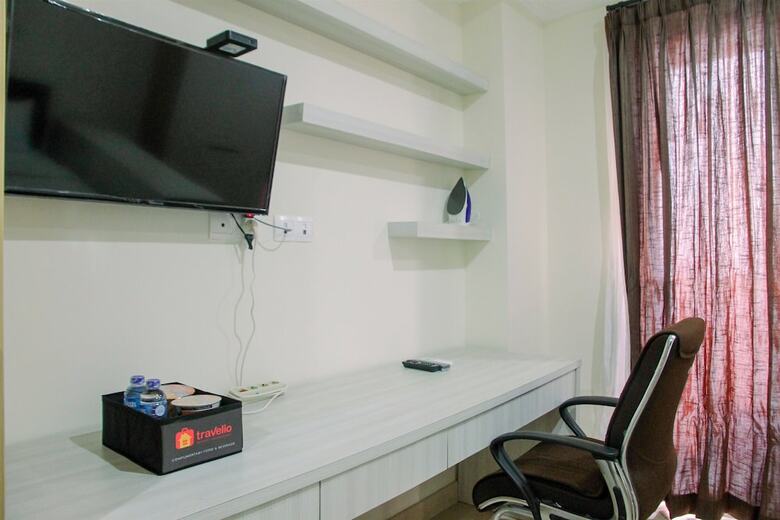 High Floor Studio With City View At Menteng Park Apartment