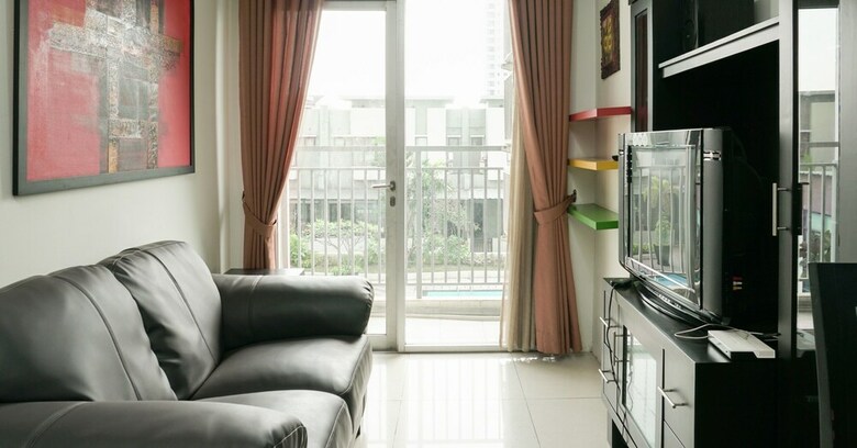 The Convenient 2br Apartment At Jakarta Residence