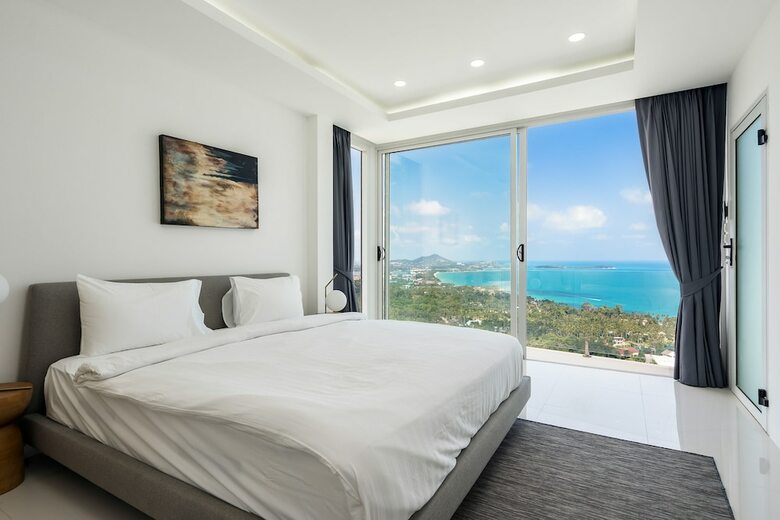 Villa Chaweng Noi Beach  Full Moon 4br Seaview