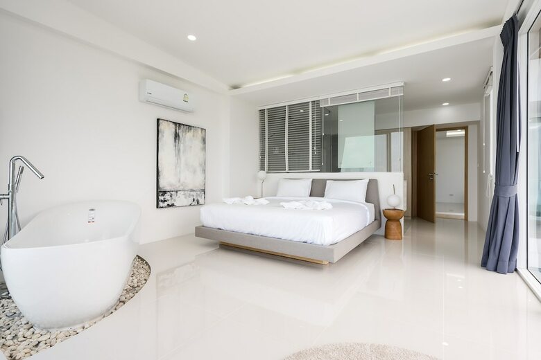 Villa Chaweng Noi Beach  Full Moon 4br Seaview