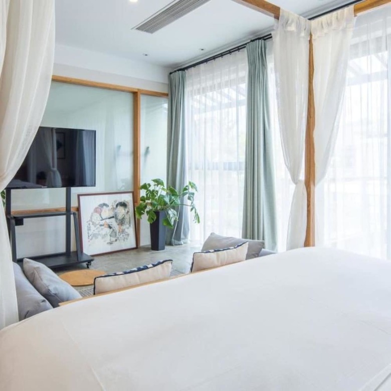Floral Hotel  Elegant Stone Home Tiantai