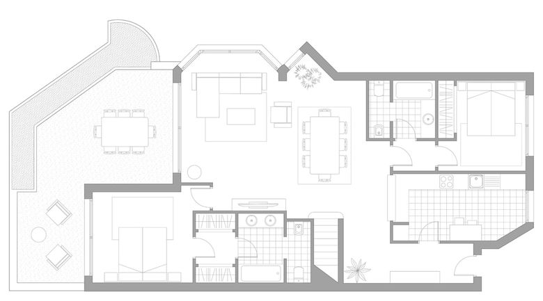 Apartamentos La Alzambra Duplex Penthouse Sea Views