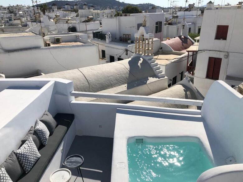 Villa Roofs Of Chora, Townhouse With Rooftop Pool - Adults Only