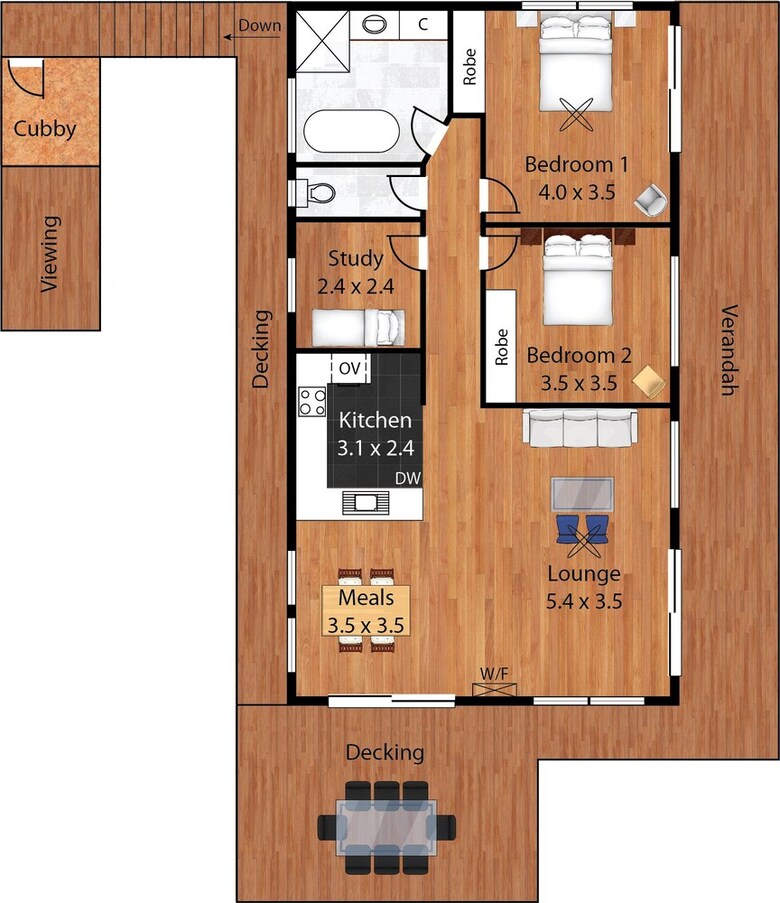 3br Oasis With Stunning Views And Parking