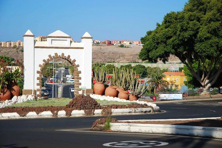 Apartment With One Bedroom In San Bartolom� De Tirajana, With Furnished Terrace And Wifi - 3 Km From The Beach