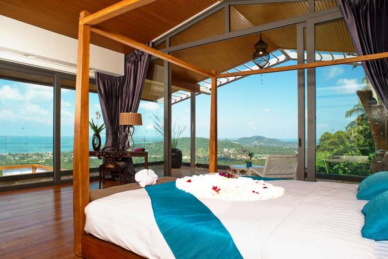 8 Bedroom Sea View Villa Blue Overlooking Chaweng