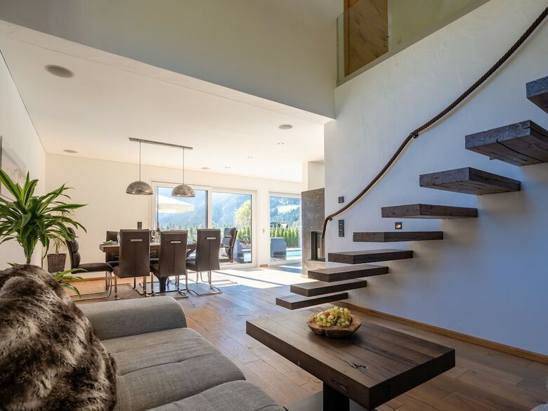 Deluxe Chalet In Neukirchen With Pool & Panoramic Views