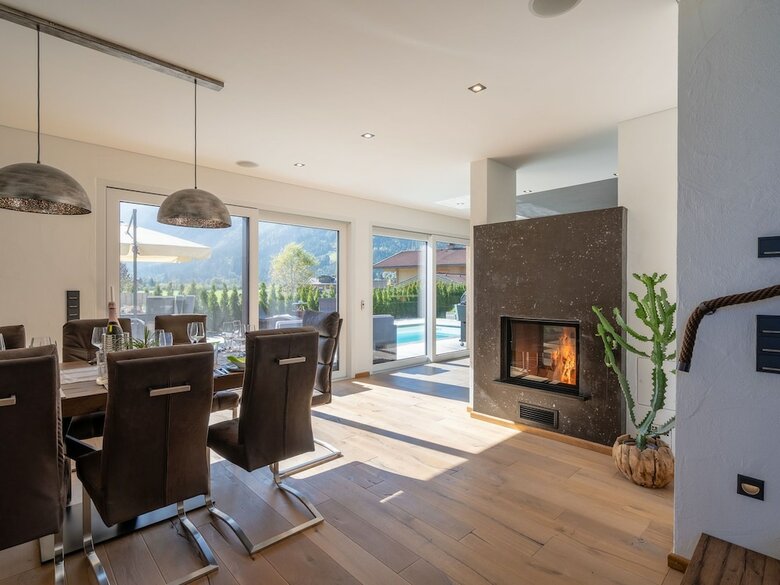 Deluxe Chalet In Neukirchen With Pool & Panoramic Views