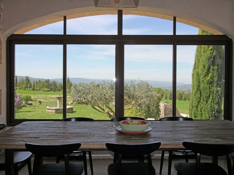 Villa Beautiful, Renovated Bastide With Private Pool And Panoramic Views, 3km From Apt