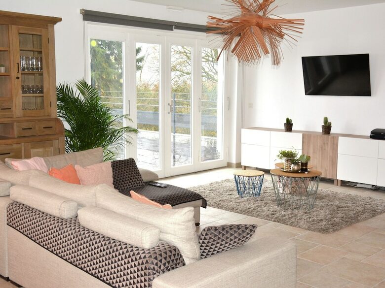 Stately Chalet In Stoumont With Pool & Sauna